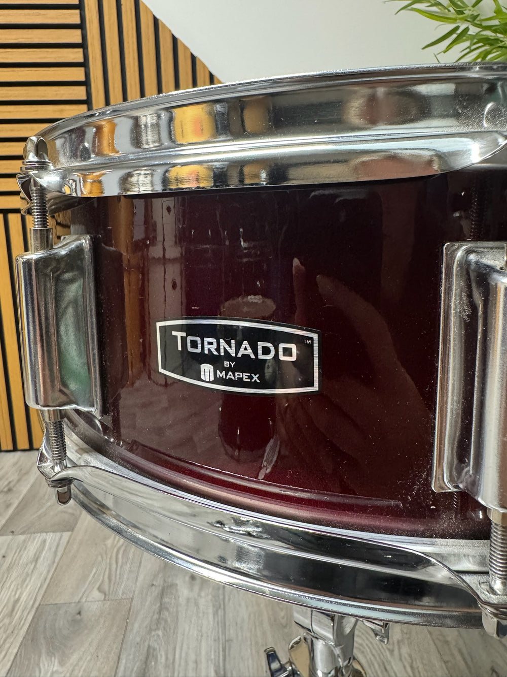 Mapex Tornado 14” x 5” Snare Drum / 8-Lug / Red #OD11