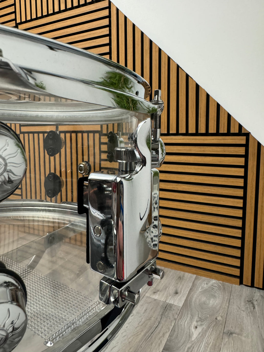 Natal Arcadia Acrylic Snare Drum 13” x 6.5” / 8-Lug / Transparent #OZ27