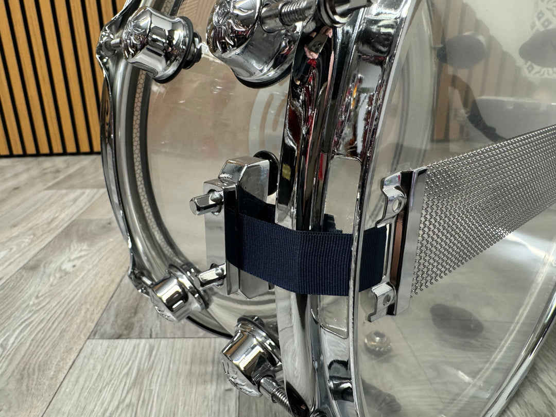 Natal Arcadia Acrylic Snare Drum 13” x 6.5” / 8-Lug / Transparent #OZ27