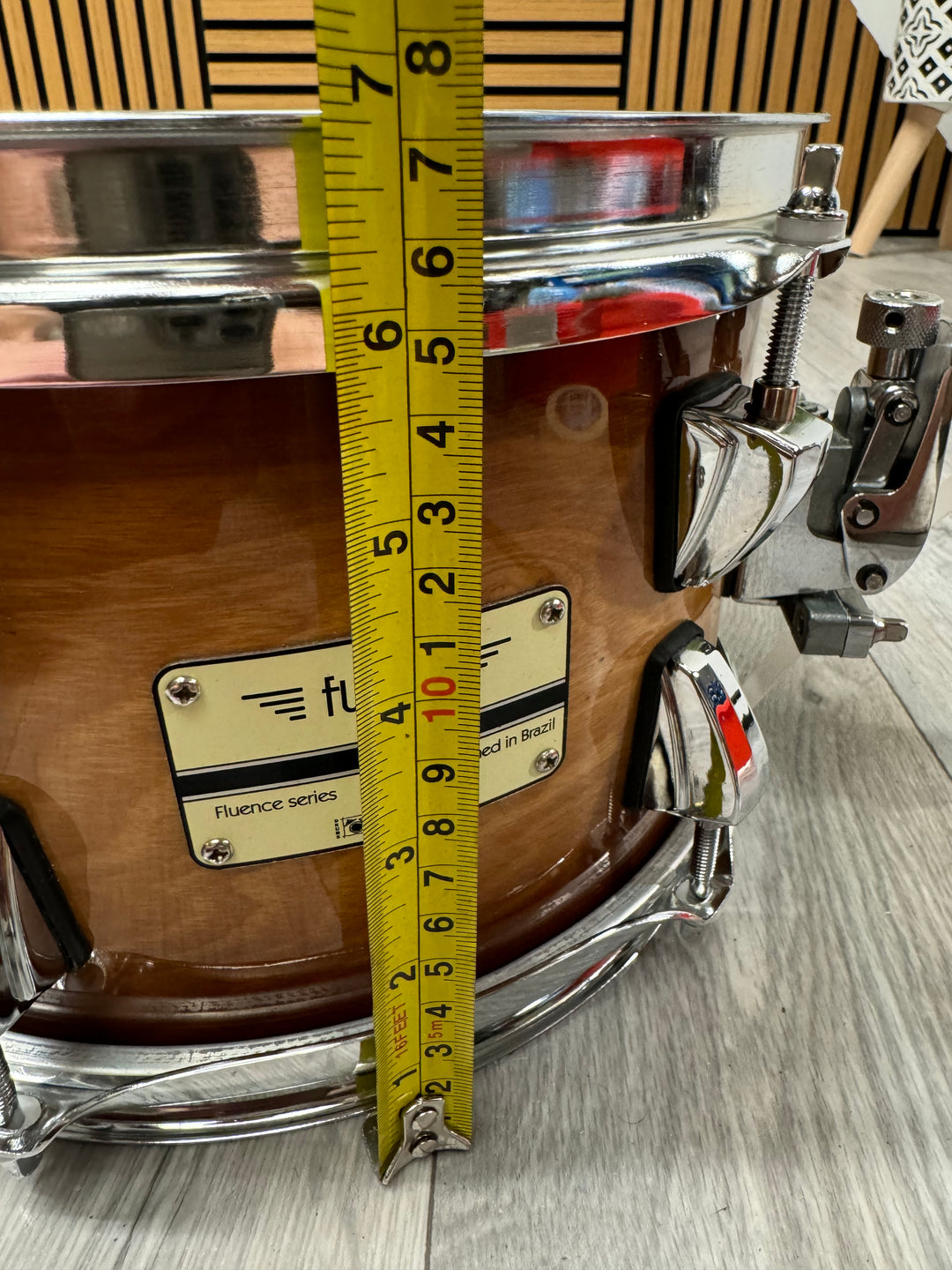 Odery Fluence Fusion 10” x 6” Popcorn Snare Drum / 6-Lug #OI2