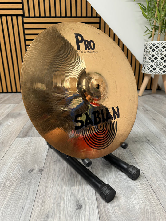 Sabian Pro Studio Crash 14"/35cm Cymbal / Accessory #OI3