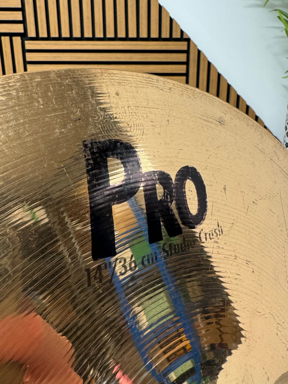 Sabian Pro Studio Crash 14"/35cm Cymbal / Accessory #OI3