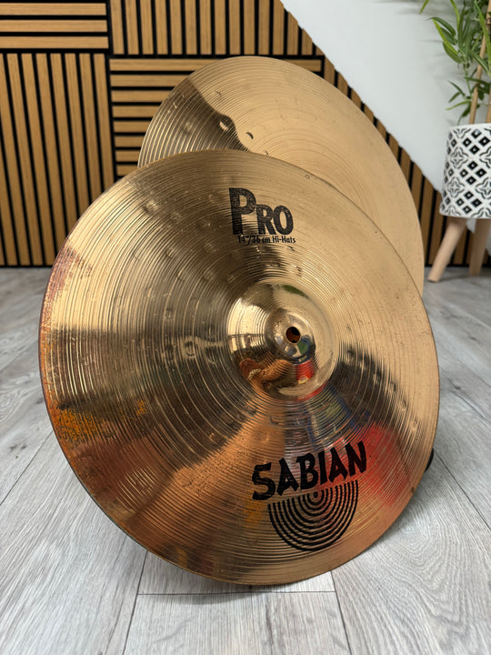 Sabian Pro Hats 14”/36cm Hi Hat Cymbals (Pair) #OI4