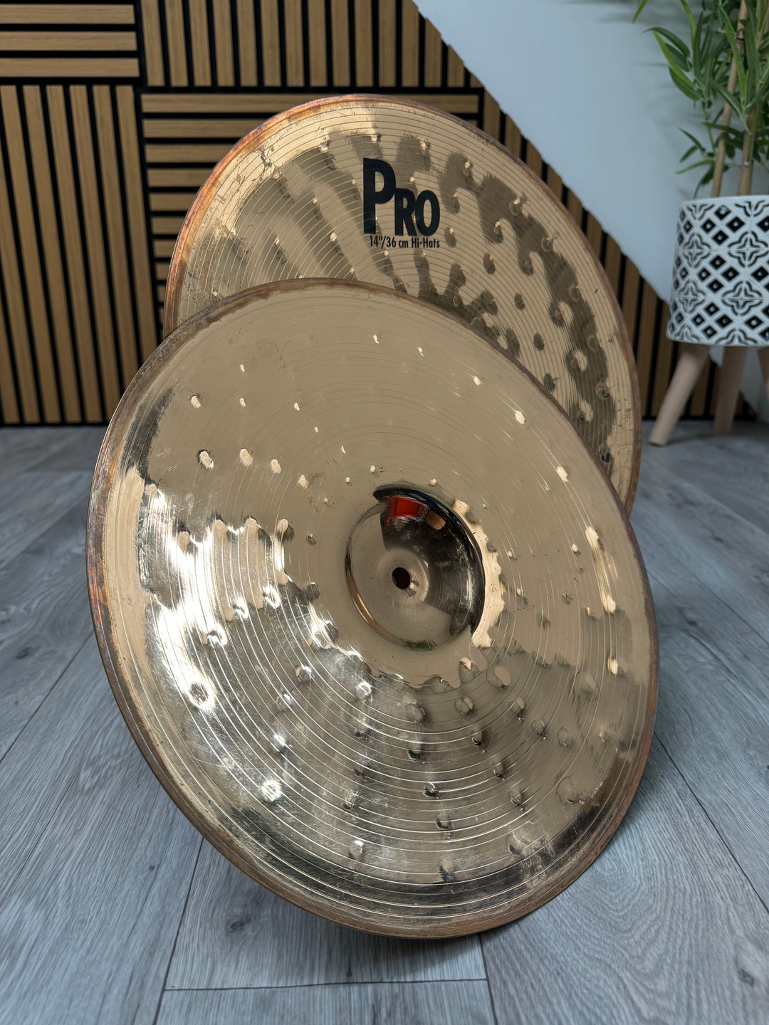Sabian Pro Hats 14”/36cm Hi Hat Cymbals (Pair) #OI4