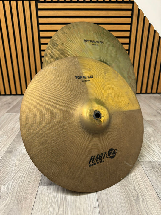 Zildjian Planet Z Hi Hats 14"/35cm Cymbals (Pair) #VT35