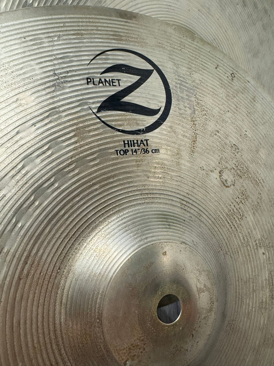 Zildjian Planet Z Hi Hats 14"/35cm Cymbals (Pair) #WM49