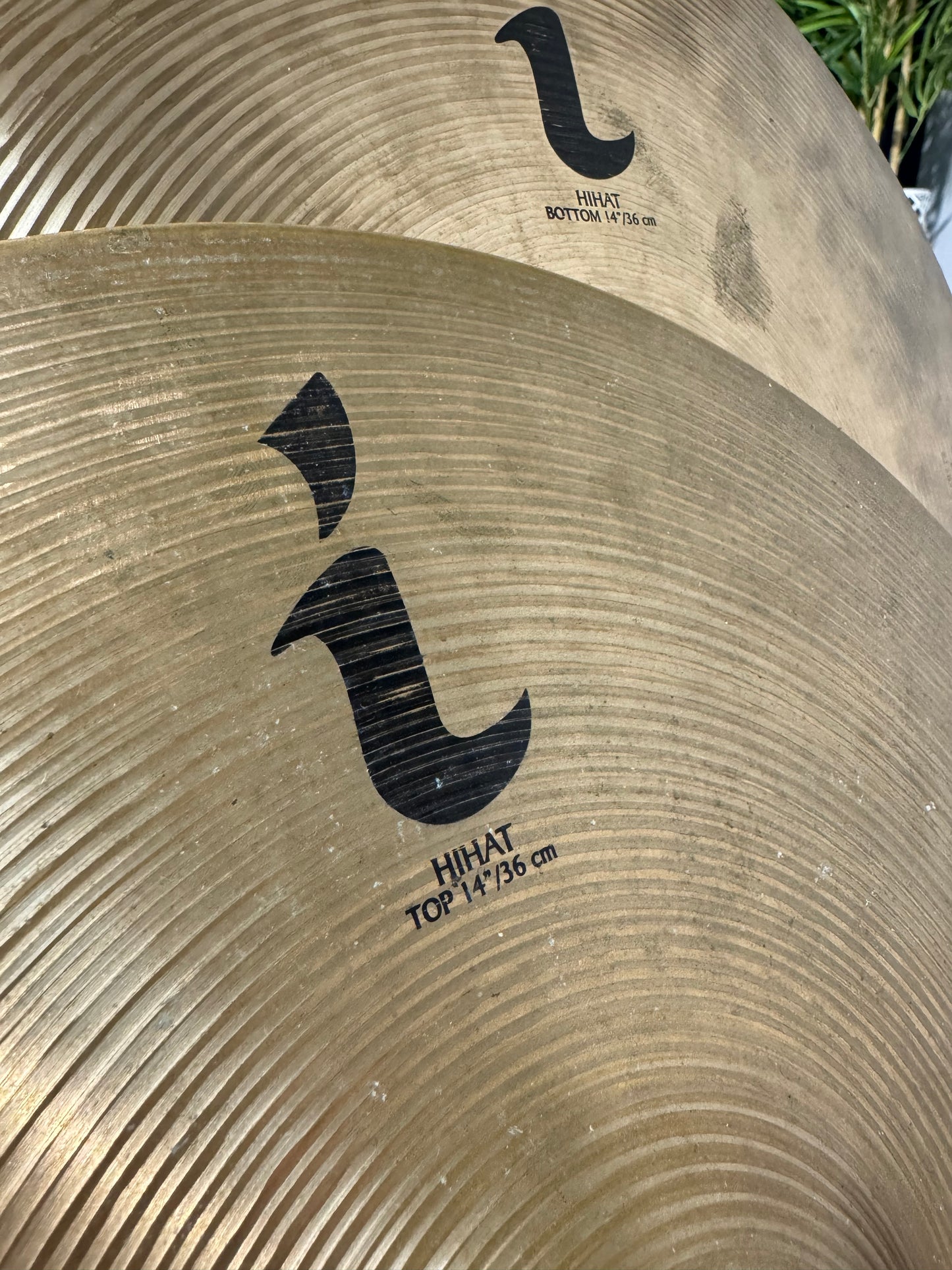 Zildjian I Family Hi Hats 14”/35cm Cymbals (Pair) #NV54