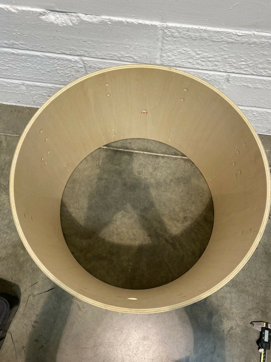 Sonor Force 1003 Bass Drum Shell 22”x16” Bare Wood Project / Upcycle