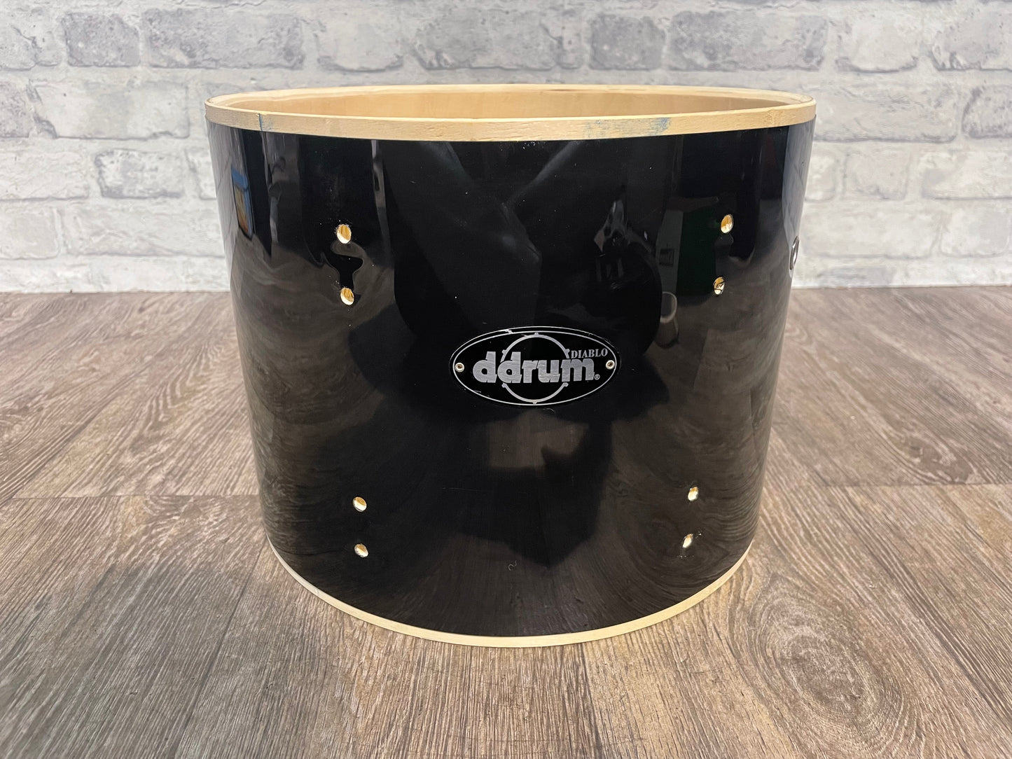 Ddrum Diablo Rack Tom Drum Shell 12”x9” Bare Wood Project / Upcycle #FB99