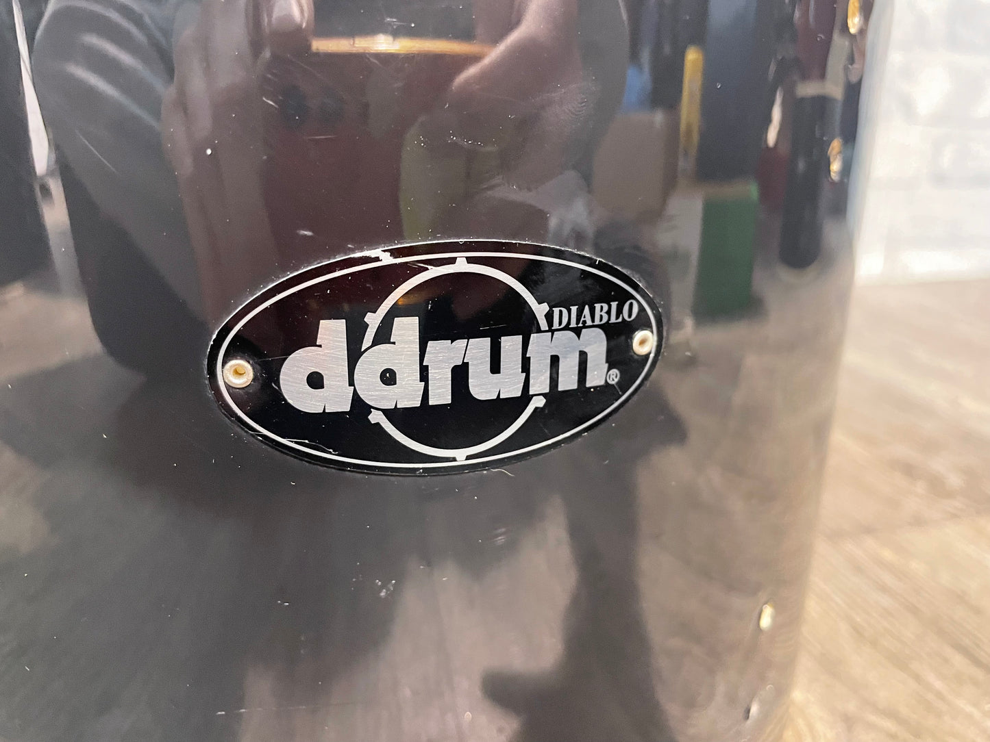 Ddrum Diablo Rack Tom Drum Shell 12”x9” Bare Wood Project / Upcycle #FB99