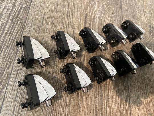 Odery Fluence Bass Drum Spares Lugs 25mm Hardware Set Of 10 #GV96/JN5