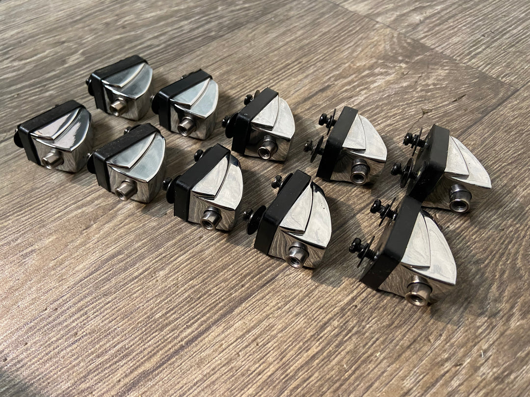 Odery Fluence Bass Drum Spares Lugs 25mm Hardware Set Of 10 #GV96/JN5