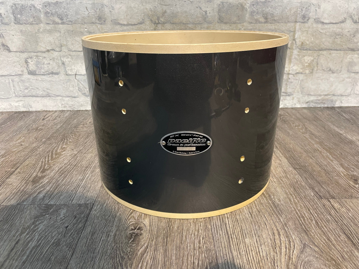 PDP Pacific EX Tom Drum Shell 12”x9” Bare Wood Project #R24