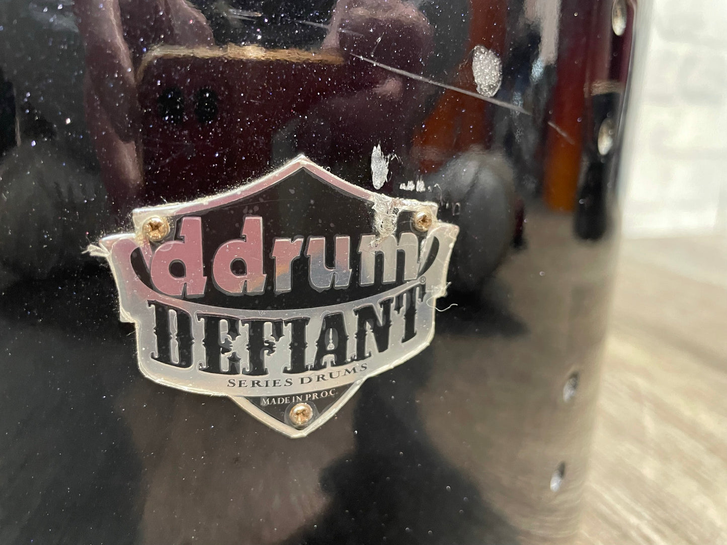 Ddrum Defiant Rack Tom Drum Shell 12”x8” Bare Wood Project / Upcycle #GC147