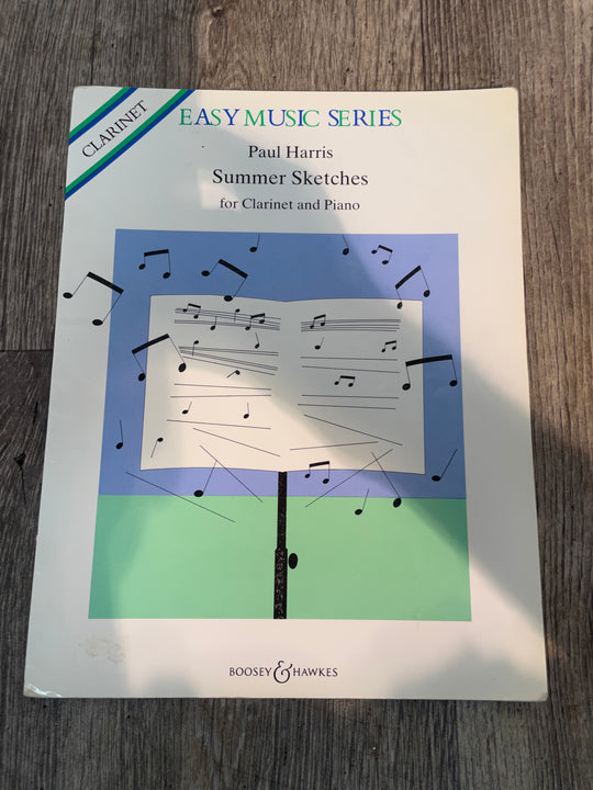 Clarinet Easy Music Series Easy Book/Music Notation #X25