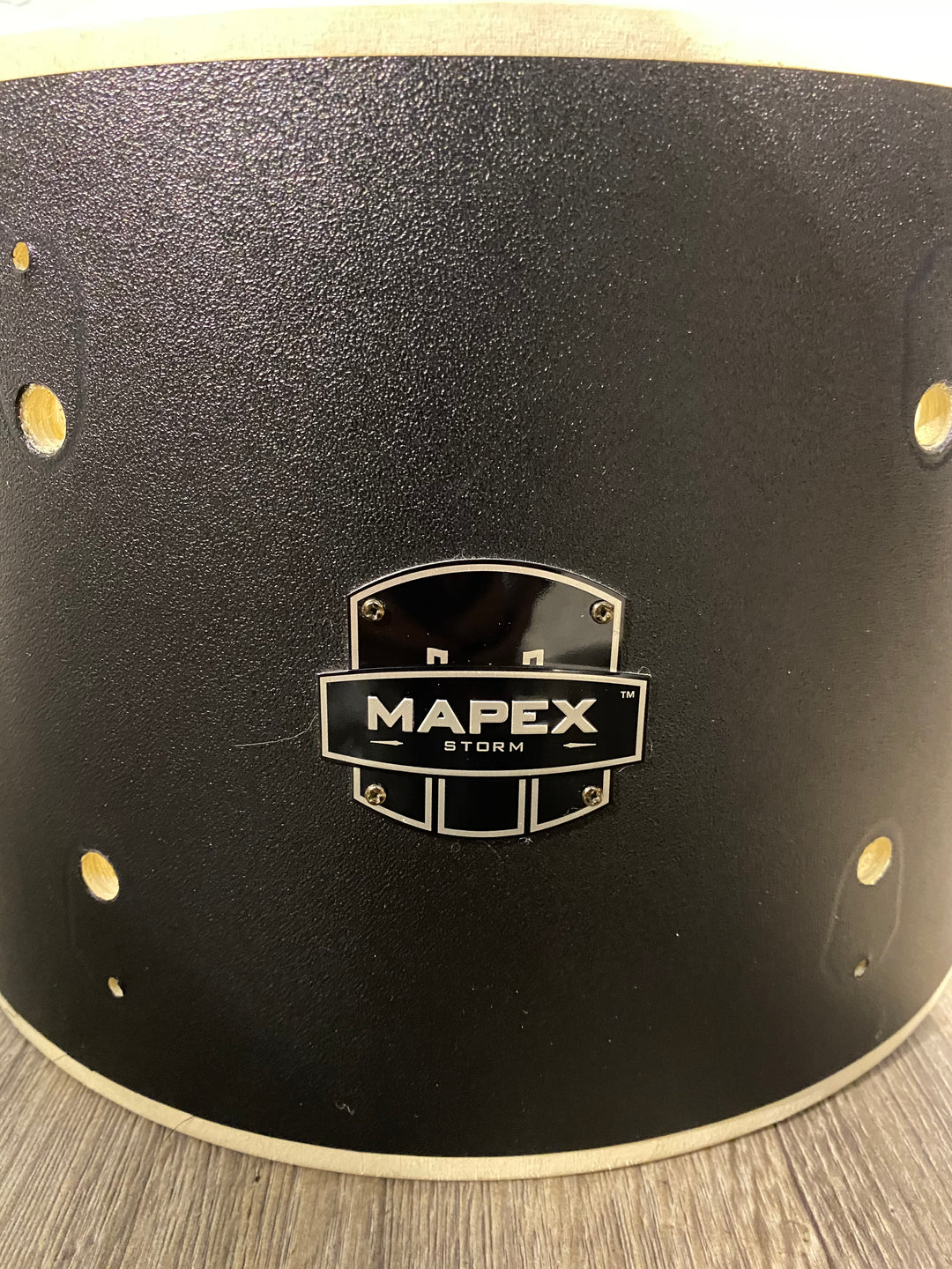 Mapex Storm Tom Drum Shell 12"x8” Bare Wood Project / Upcycle #BY57