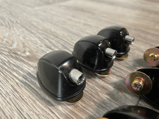 Black Tom/Bass Drum Spares Lugs 25mm Black Hardware  Set Of 6 #LU013