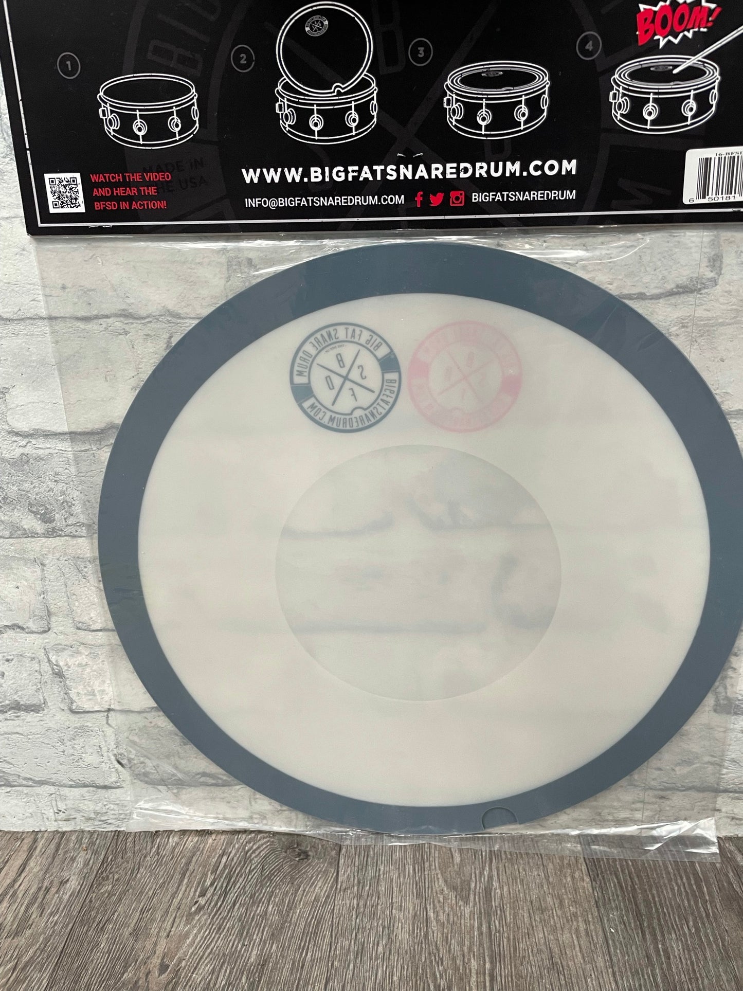 Big Fat Snare Drum 16″ Combo Pack – Original and Donut #HB21