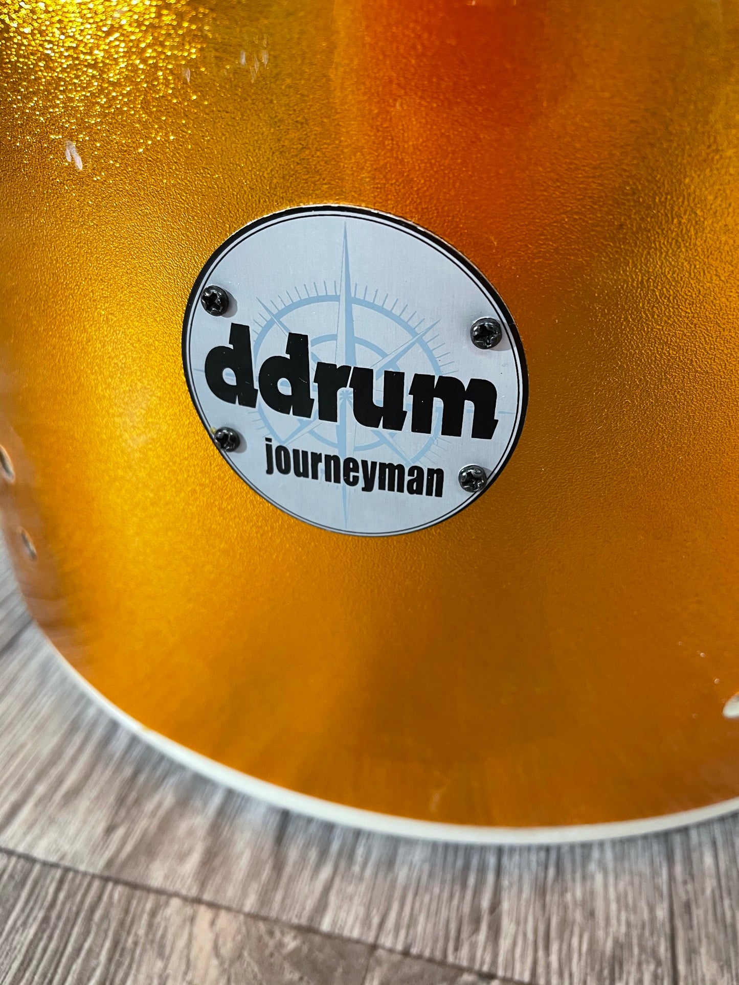 Ddrum Journeyman Rack Tom Drum Shell 12”x8” Bare Wood Project / Upcycle