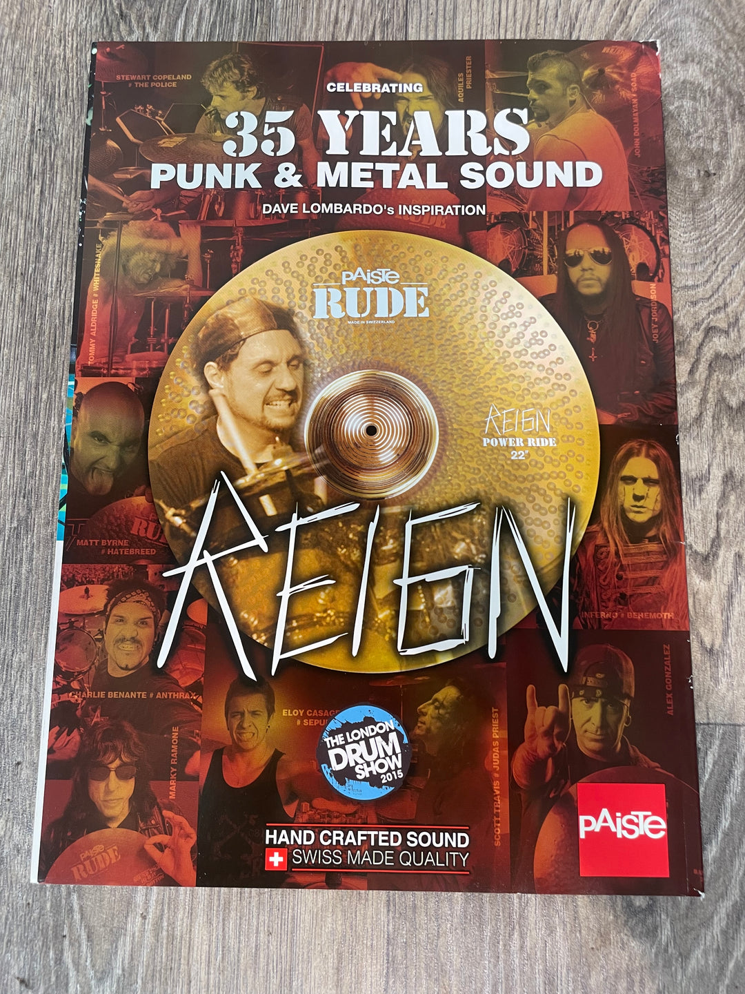 Rhythm Drum Magazine: 30 Day Drum Workout / Issue 246 / September 2015