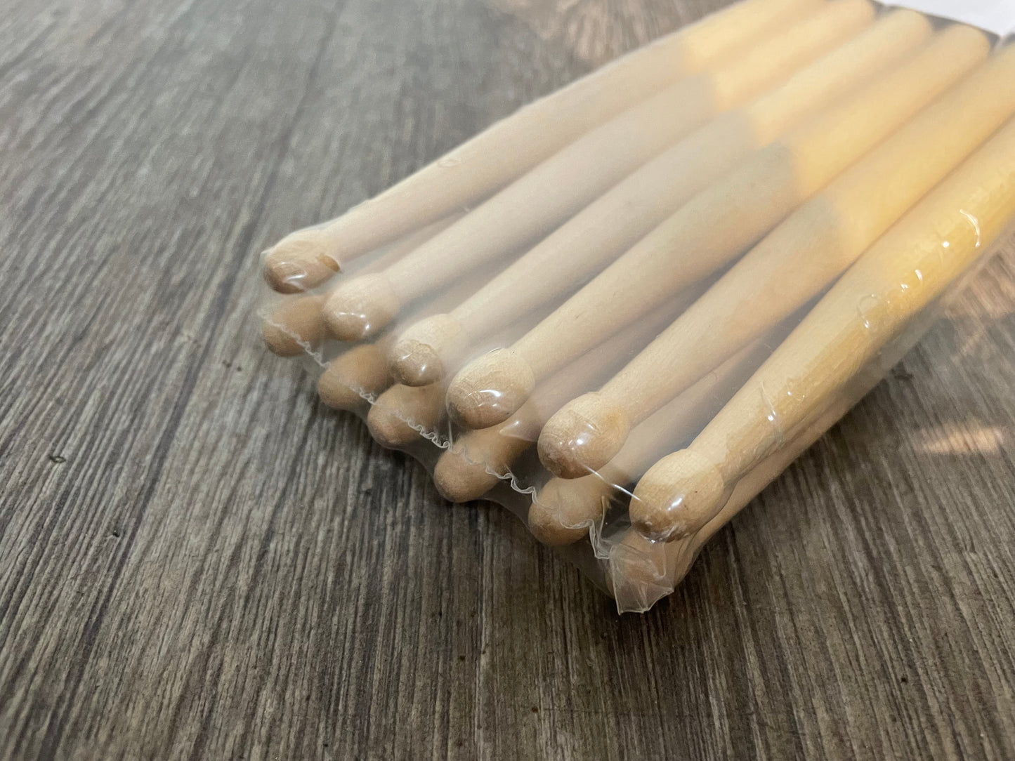 Wood Tip Drum Sticks / Drum Sticks x12 #GL12