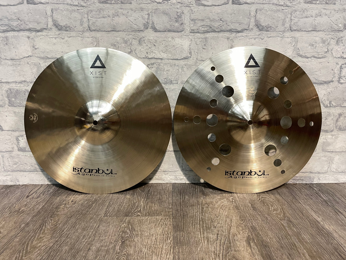 Istanbul Xist ION Hi Hats 16”/40cm Hi Hat Cymbals (Pair) #FV3