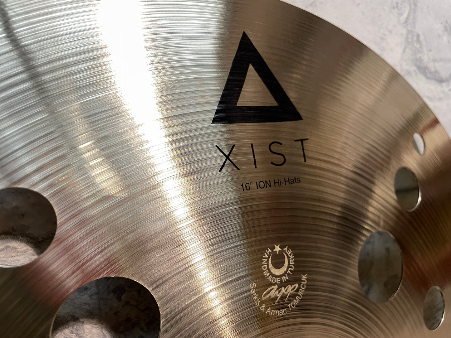 Istanbul Xist ION Hi Hats 16”/40cm Hi Hat Cymbals (Pair) #FV3