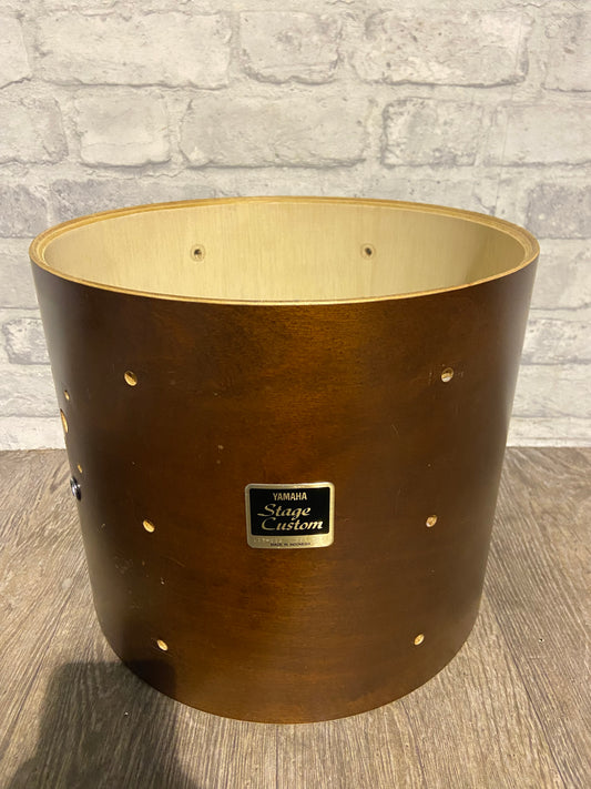 Yamaha Stage Custom Tom Drum Shell 13”x11” Bare Wood Project / Upcycle #FT49