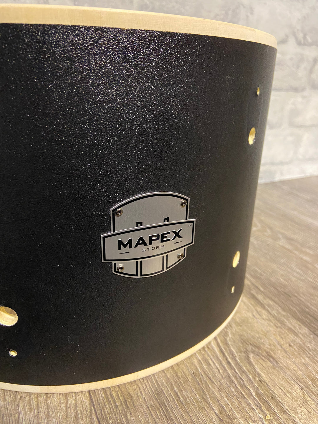Mapex Storm Tom Drum Shell 12”x8” Bare Wood Project / Upcycle #GC112