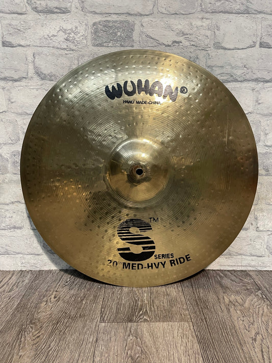 Wuhan S Series  20” Ride Cymbal Drum Accessory / Hardware BQ13