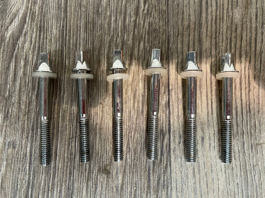 Ddrum Drum Tension Rods 59mm Screws Tom Hardware Accessory Spares x6 #TE506